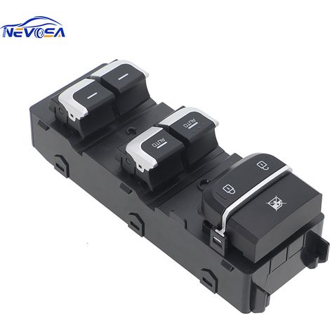 93571-D4020 is applicable to the front left power window switch/window regulator of 2016-2020 Kia K5. (1/4)