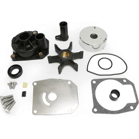 60HP 65HP 70HP 75HP Evinrude Johnson Vattenpumpsrenovatingssats Ersättning Med Husnyckel 432955 OMC Sierra 183389[ht] (1/4)
