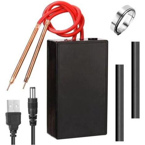 18650 Batterie Soudeuse par Points, Machine de Soudage par Points, Mini Outil de Soudage par Points Portable DIY Ensemble Complet 18650 Batterie au Lithium Nickel Ceinture Soudage par Points (1/5)