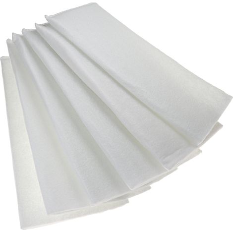 vhbw 6x Air Filter G4 compatible with Balzer HRV 30, 25, 35 Vent, Condensation Damp Control Ventilator - White
