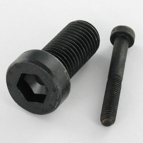 Vis métaux CHC BTR Tête basse M10X20 Filetage total Clé de 7 HC7 Classe 8.8 Acier zingué-10 pièces