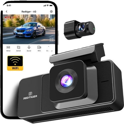 Dashcam, 4K-Auflösung, Steuerung über mobile App, KEIN HW-KIT, NEIN (1/2)