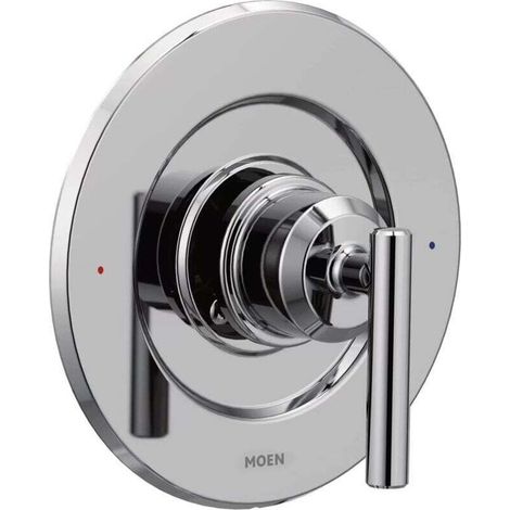 Ensemble de garniture de douche à poignée unique Moen UT2901BL Gibson M-CORE 3 Series, valve requise, électroplaqué (1/2)
