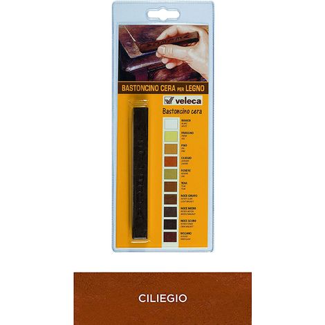Bastoncino Cera per Restauro e Manutenzione Legno VELECA - Ciliegio (1/3)