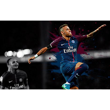 Papier peint panoramique Football - Joueur de Foot - 130 cm x 81 cm (1/2)
