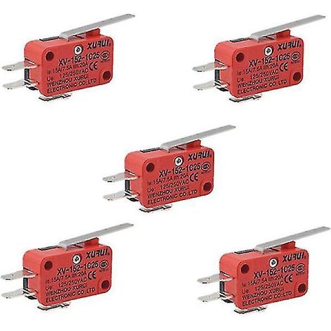 Lot de 5 micro-interrupteurs XV-152-1C25 (1/3)