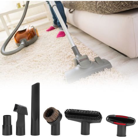 Kit de 6 brosses d'aspiration pour aspirateur, compatible avec les diamètres intérieurs de 32 à 35 mm. (1/5)