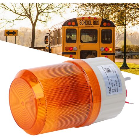 BERM Warning Light LED Construction Vehicles Emergency Alarming Equipment 220VACYellow (1/5)