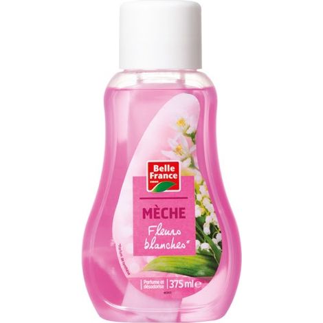BELLE FRANCE - Désodorisant mèche fleurs blanches BF 350 ml (1/2)