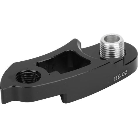 Schaltauge für Mountainbikes, Aluminiumlegierung, Verlängerung, schwarz (1/5)