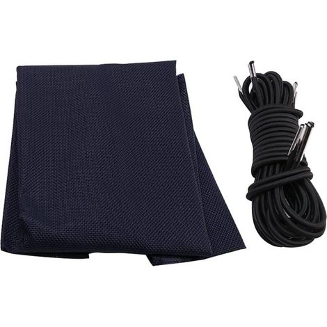 Stuhl-Ersatzstoff, Anti-Schwerkraft-Lounge-Stuhl-Stoff (Marineblau) mit Seil, Stuhl-Zubehör, elastischer Bungee-Patio-Lounge-Stuhl FLITI (1/4)