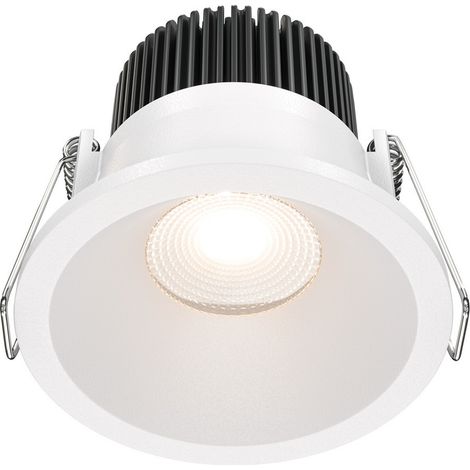 Faretto Da Incasso Moderno Zoom Alluminio Tondo Bianco Led (1/2)