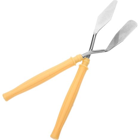 Spatule pour Imprimante 3d en Acier Inoxydable 2pcs, Outil de Nettoyage pour Plateau Chauffant, Surface Lisse et Résistance à L'usure, Accessoire Essentiel pour Impression 3d (1/5)