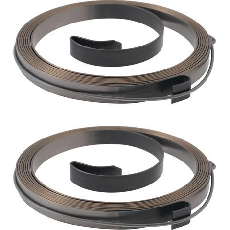 Lote de 2 muelles de repuesto para arrancador de retroceso de cortacésped 262594 491889 compatible con motores Briggs & Stratton para equipos de jardín (1/5)