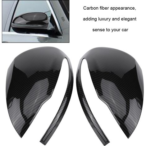 1 Paire de Coques Rétroviseurs en Fibre de Carbone pour Mercedes Classe C/E/GLC/S W205 W213 X253 W222 (1/5)