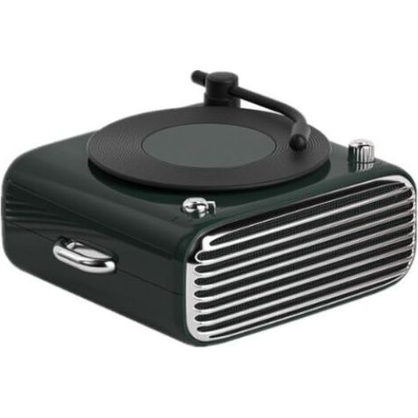 Creative Portable Vinyl Wireless Bluetooth Speaker for Outdoor Use (Green) (1/5)