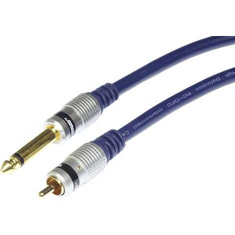 Cavo JACK 6.3 mono - 1 x RCA MK78 Vitalco 2.0 m