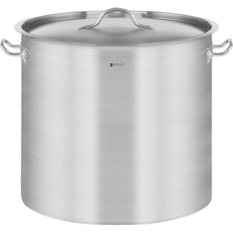 Casserole à induction 21 litres acier inoxydable (1/3)
