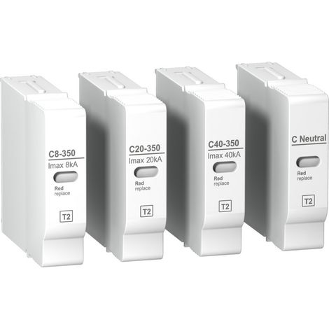 Cartouche 8kA pour pararfoudre C 8-350 1,1kV - A9L16312