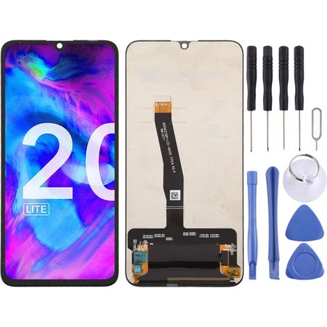 Compatible with the Huawei Honor 20 Lite LCD touchscreen (color: black) (1/4)