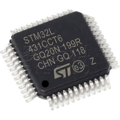 STM32L431CCT6 and STM32L431CCU6 electronic components (5 units to assemble)