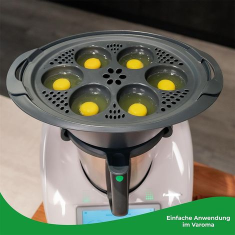 Pocheuse à œufs compatible avec Thermomix TM6 TM5 TM31, pocheuse à œufs, accessoires (1/5)