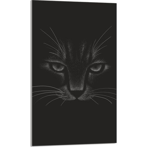 Planche à découper en verre 30x52 Cat