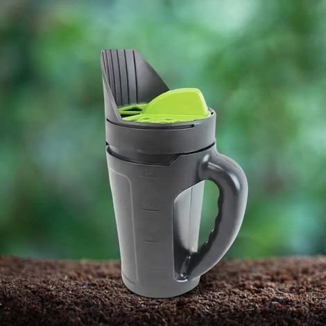 Semoir manuel – Pour plantation en ligne – Outil de jardinage pratique – Gain de temps et précision