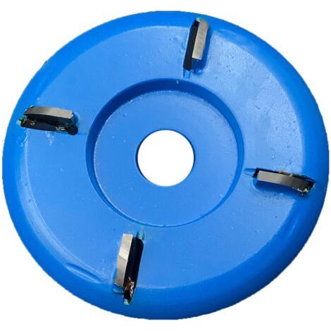Herramienta de disco para tallado en madera de cuatro dientes, herramienta de lijado para herramienta de corte, diámetro de 90 mm (1/5)