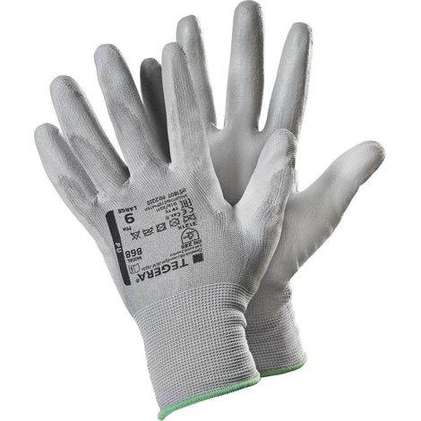Gants Tegera 868 - Gris- taille 8 (sachet de 6 paires) - Ejendals