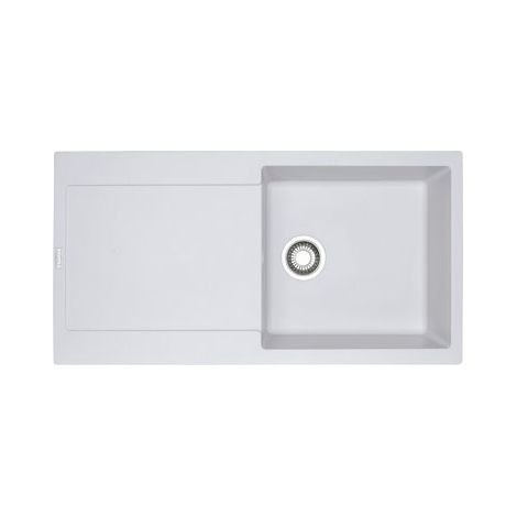 Franke MRG 611-L. Tipo di lavello: Lavello ad incasso, Forma del lavandino: Rettangolare, Materiale del lavandino: Fragranito. Larghezza: 970 mm, Profondità: 200 mm, ... - MRG611LBIANCO - 114.0153.910 (1/2)