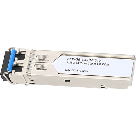 Das innovative SFP-Transceiver-Modul nutzt eine 1310 nm Singlemode-Faser, um eine qualitativ hochwertige Signalübertragung über große Entfernungen zu gewährleisten.