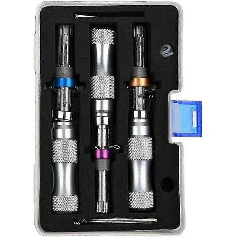 Kit de verrouillage tubulaire avancé - 7 goupilles, outils de serrurier professionnels (3 pièces/ensemble) (1/5)