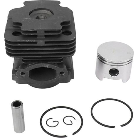 Kit di riparazione pistone e cilindro da 45 mm per motoseghe - Compatibile con OLEO-MAC 753 753T EFCO 8530 --Crezuo-Crezuo