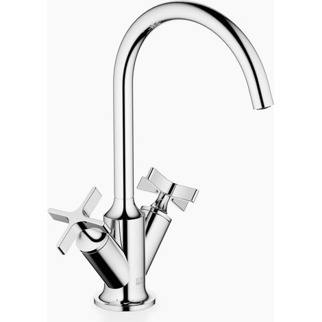 Dornbracht VAIA Waschtisch-Einlochbatterie mit Ablaufgarnitur,