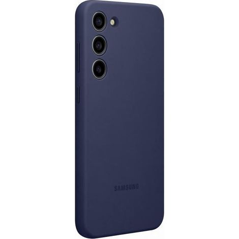 Coque en silicone Samsung EF-PS916TNEGWW pour Galaxy S23 Plus SM-S916 Bleu marine (1/3)