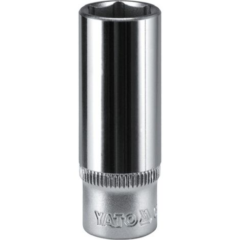 YATO Innen-Sechskant Steckschlüssel Nuss Einsatz Lang SW 32 mm 1/2" (1/4)