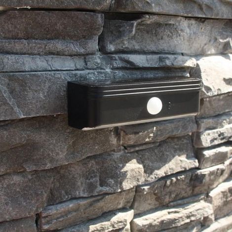 Applique murale solaire Cody 80 lumens avec détecteur de mouvement (1/4)
