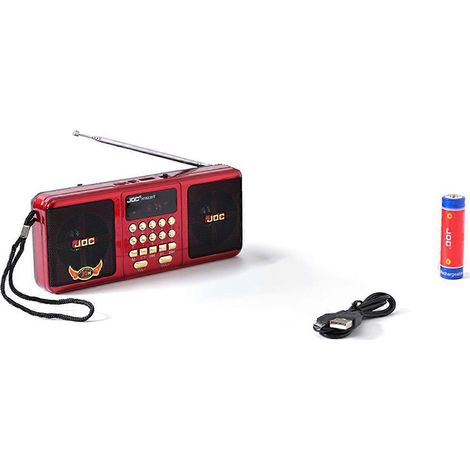 Haut-parleurs radio pour seniors compatibles avec les cartes TF USB-- (1/5)