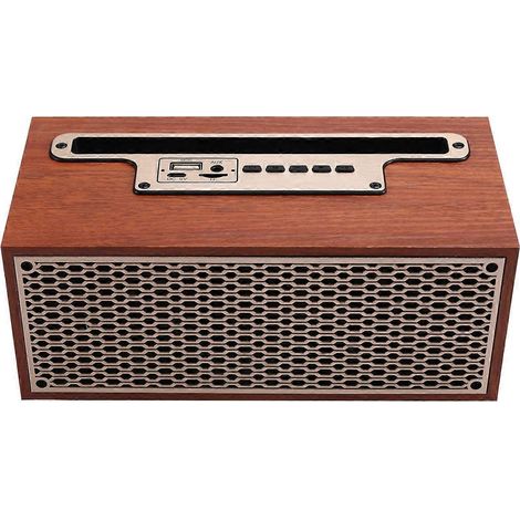 Retro-Bluetooth-Lautsprecher für Zuhause, Subwoofer und Fernbedienung (1/5)