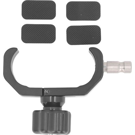 Support universel de collecteur de données d'alliage d'aluminium de bride de poteau de GPS RTK pour des équipements d'arpentage (1/5)
