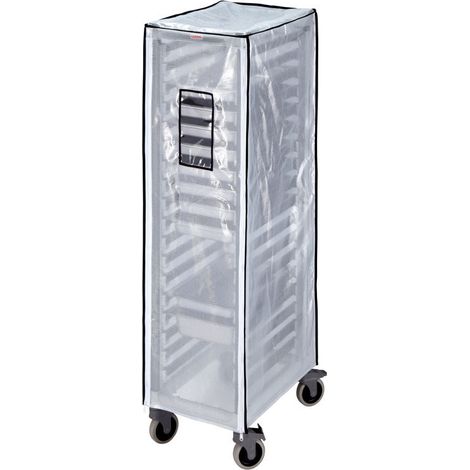 Housse pour échelle mobile 66.3 x 47.2 x 154.4 cm - Transparent - Lot de 6 - Cambro