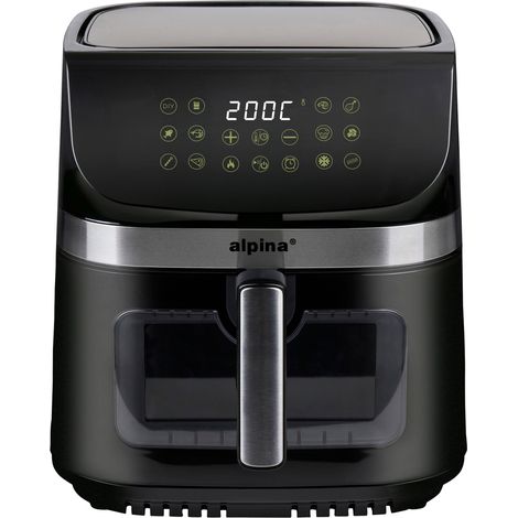 Freidora de aire ALPINA 9l 1800w negra (1/3)