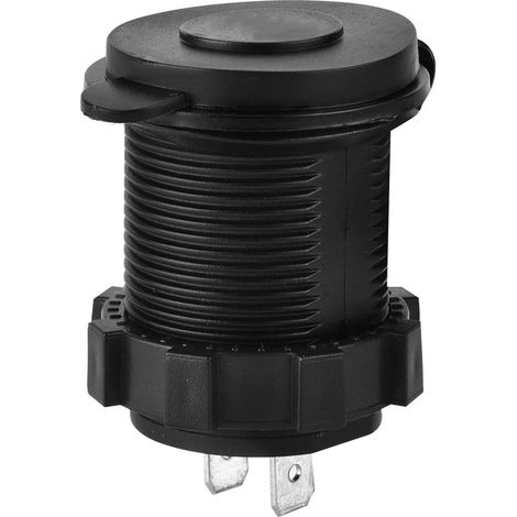 Prise de charge double USB étanche 3,1 A avec indicateur LED pour voiture, bateau ou téléphone portable (1/5)
