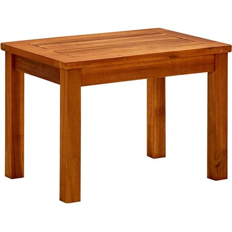 Garten-Couchtisch 50x35x36 cm Massivholz Akazie vidaXL