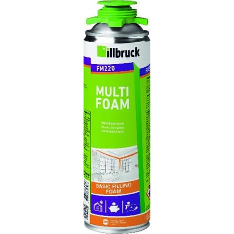 1K-PUR-Schaum FM220 500 ml B2 gelb m.Einw.-Handsch.Dose ILLBRUCK (1/5)