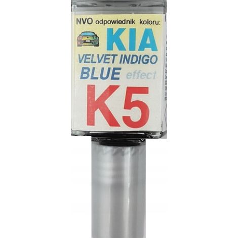 Réparation des rayures de peinture KIA K5 bleu indigo velours ARA 10 ml (1/5)