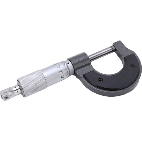 Tragbares Mikrometer aus stabiler Legierung, präzise Dickenmessung, Mikrometerschieber 0-25/0,01 mm, Oberflächenmesswerkzeug. (1/5)