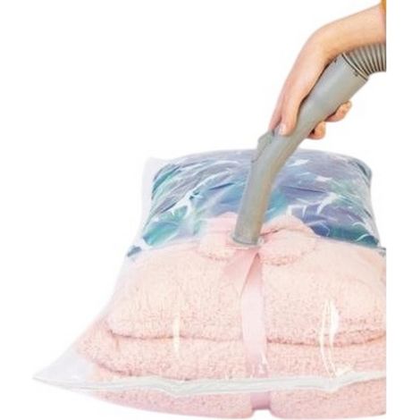 Sacs de rangement sous vide SupaHome (lot de 3) 50 cm x 70 cm Transparent-AquaForge