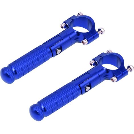 Repose-pieds de moto légers et réglables en aluminium pour un meilleur confort de conduite et un meilleur contrôle (1/4)